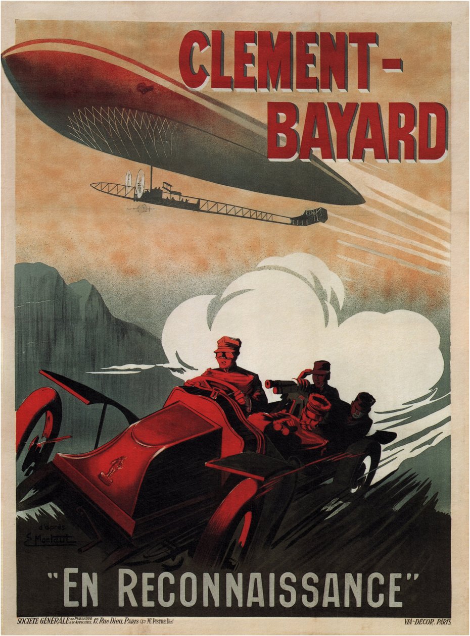 Clement-Bayard, 1915 by Ernest Montaut