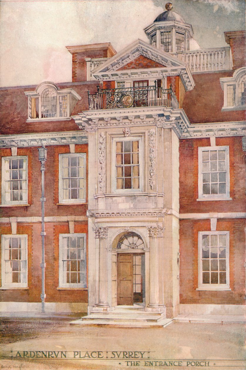 Ardenrun Yeri, Surrey, c1910 by Ernest Newton