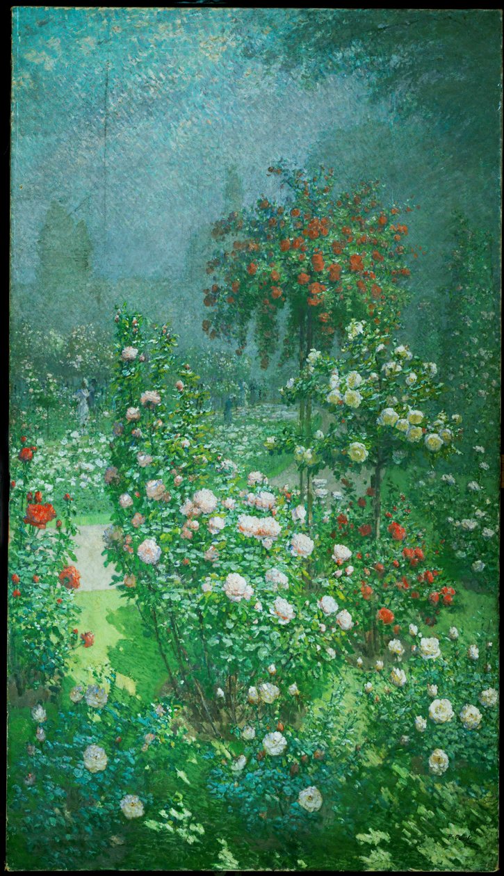 Güller, dekoratif panel by Ernest Quost