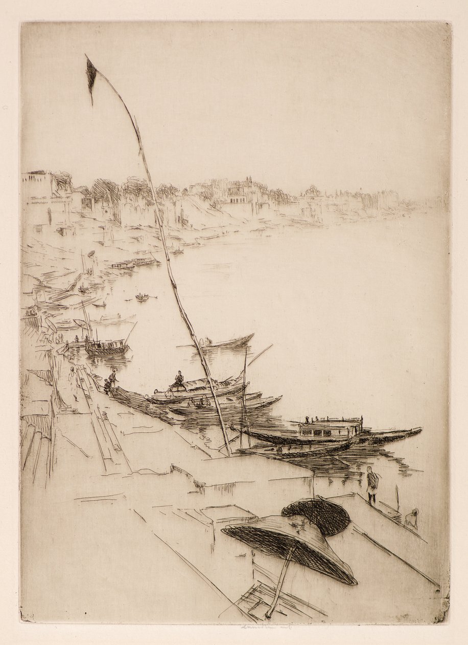 Dua Bayrağı, 20. yüzyıl (gravür ve kuru nokta) by Ernest Stephen Lumsden