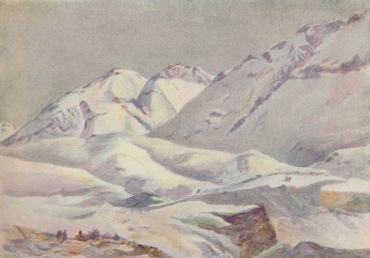 And Dağları, 1916 by Ernest William Christmas