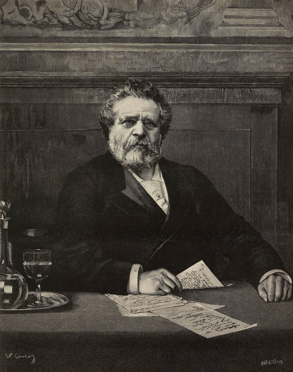 Giosue Carducci (1835-1907), İtalyan şair ve yazar, 1906