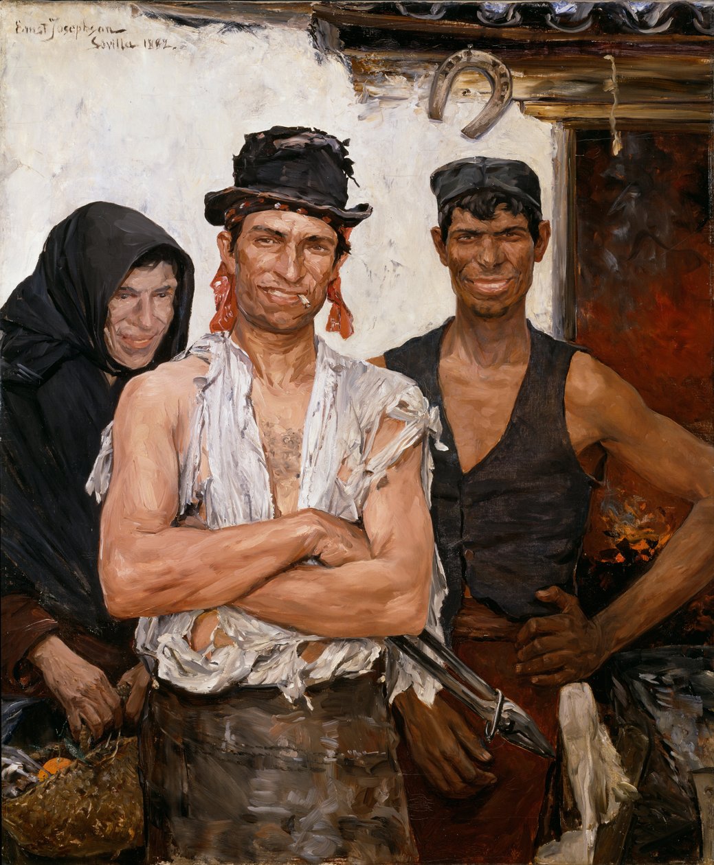 İspanyol Demirciler by Ernst Josephson