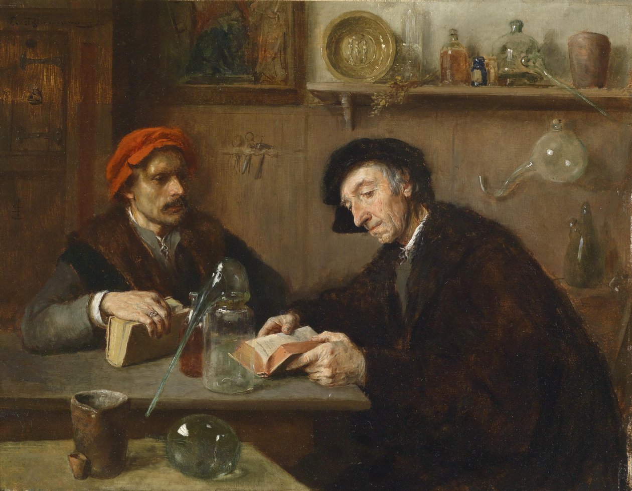 kimyagerler by Ernst Karl Georg Zimmermann