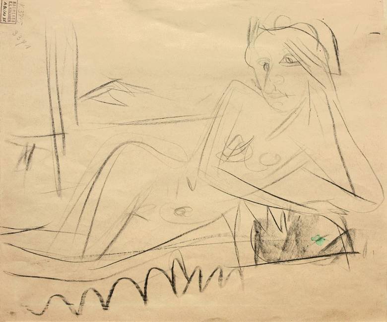 Bahar by Ernst Ludwig Kirchner