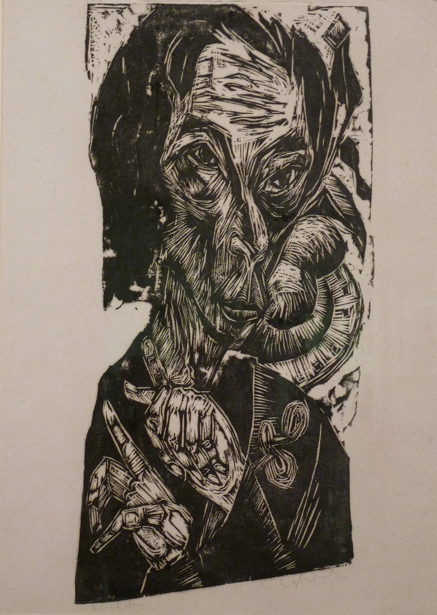 hasta başı by Ernst Ludwig Kirchner
