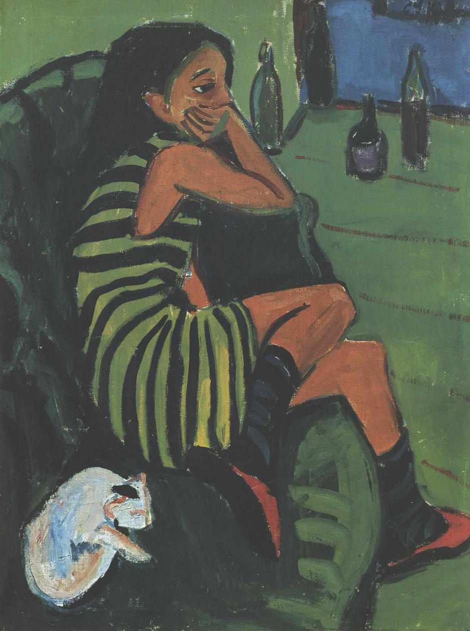 Sanatçı by Ernst Ludwig Kirchner