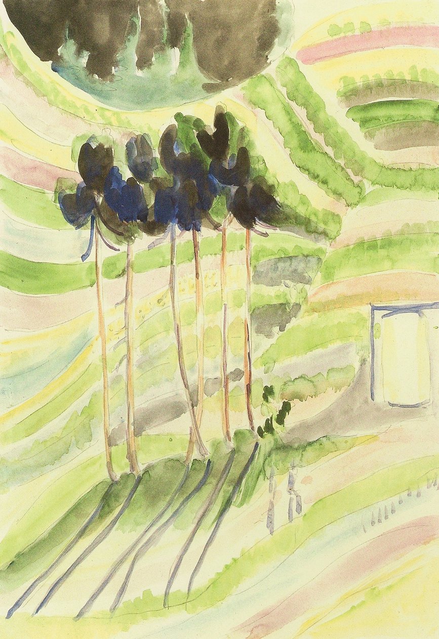 Ağaç Grubu by Ernst Ludwig Kirchner