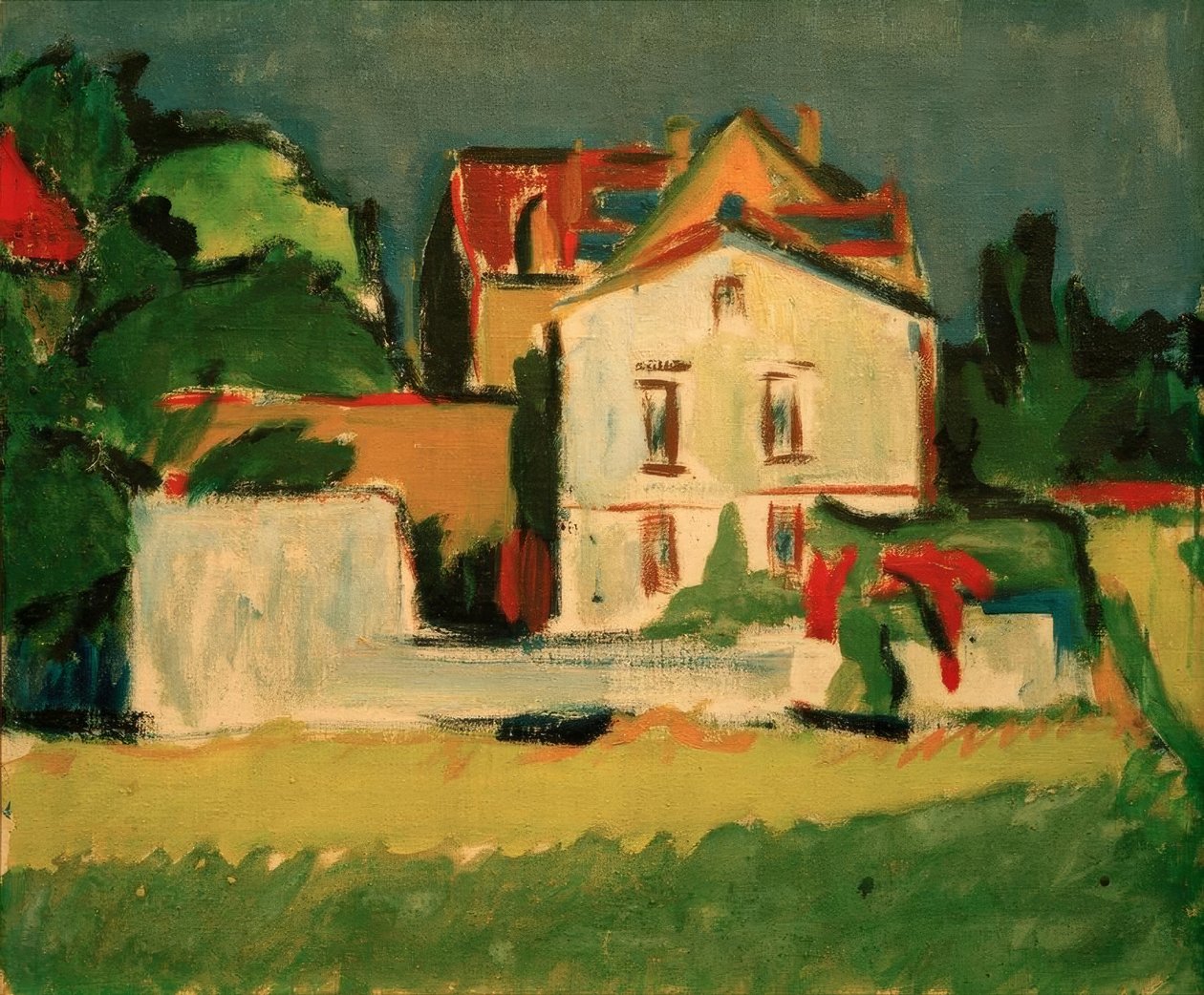Beyaz Saray (Moritzburg Evi) by Ernst Ludwig Kirchner
