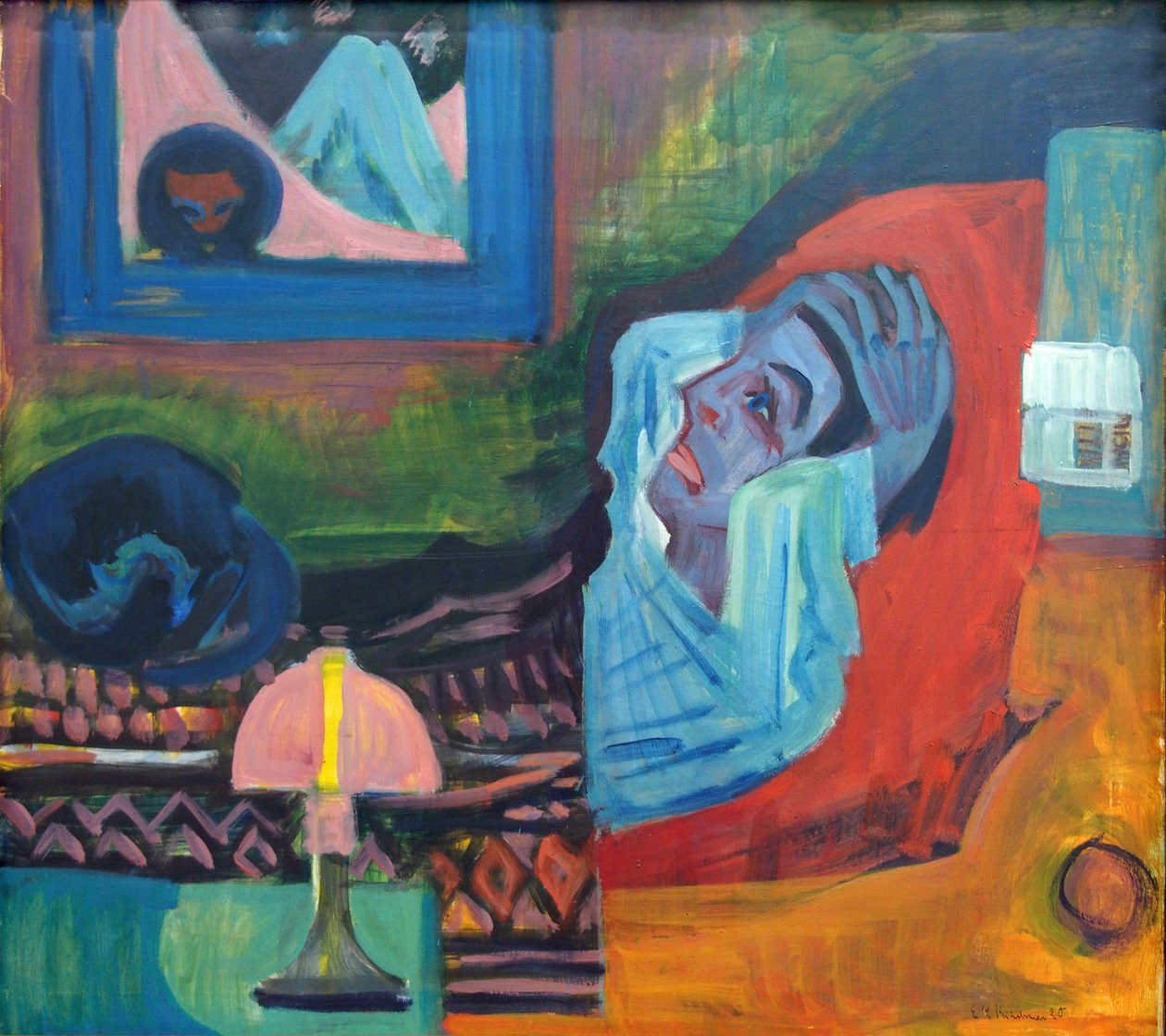 hasta olan by Ernst Ludwig Kirchner