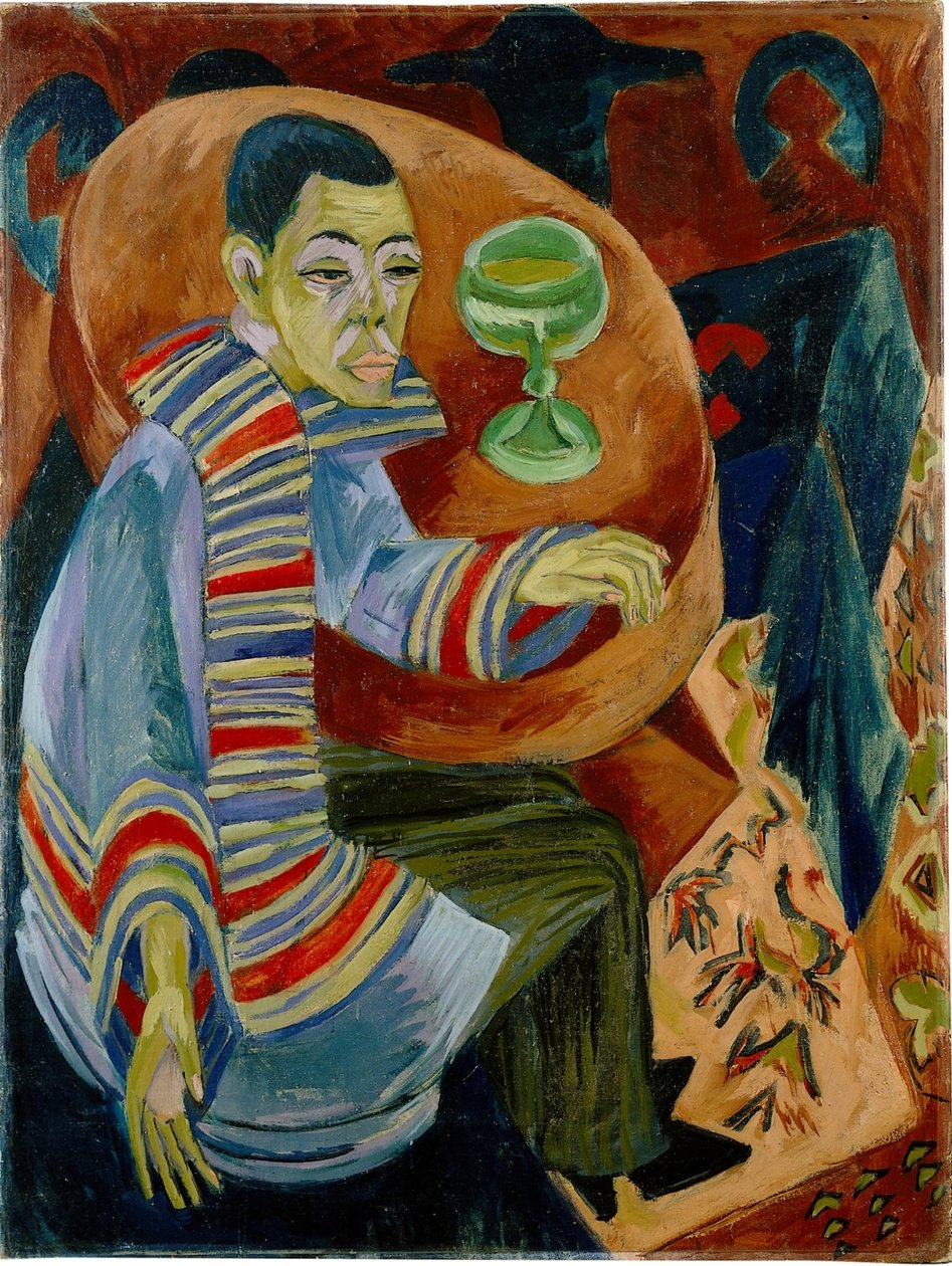 İçici (Otoportre) by Ernst Ludwig Kirchner