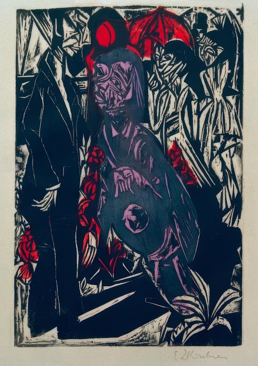 gölgeyi satmak by Ernst Ludwig Kirchner