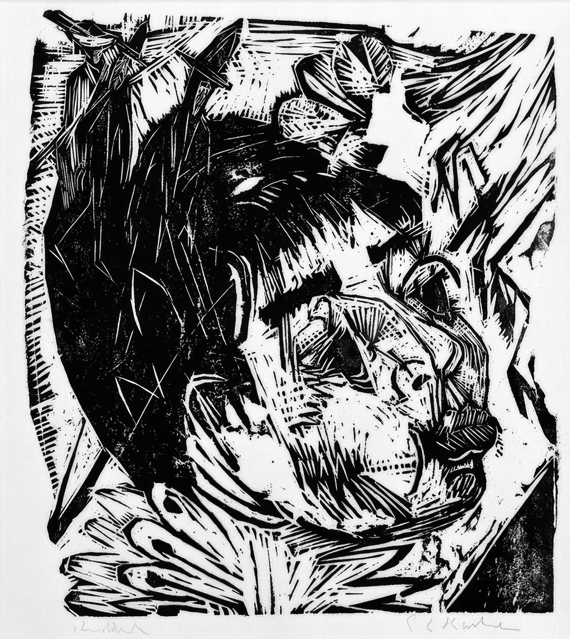 Sayın Prof. Sch. by Ernst Ludwig Kirchner