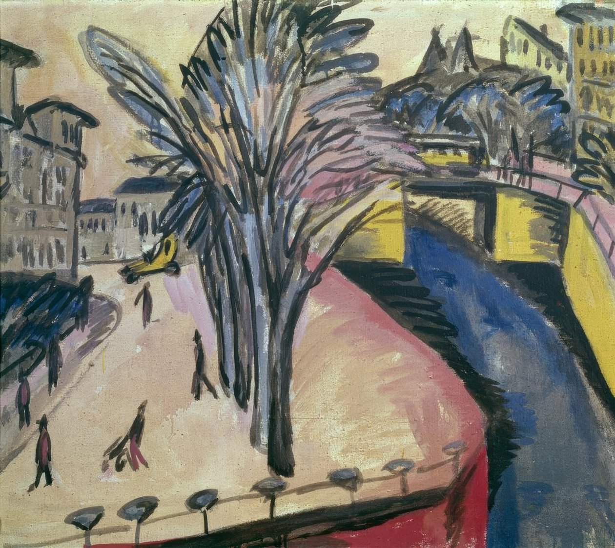 Sarı Melek Koşusu by Ernst Ludwig Kirchner