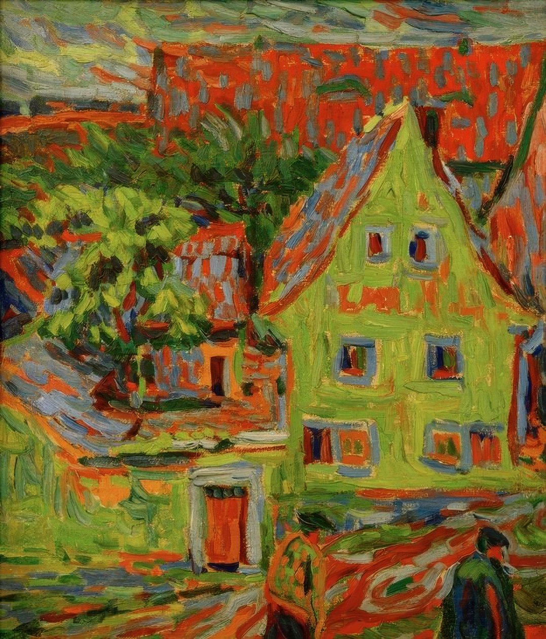 Yeşil Ev by Ernst Ludwig Kirchner