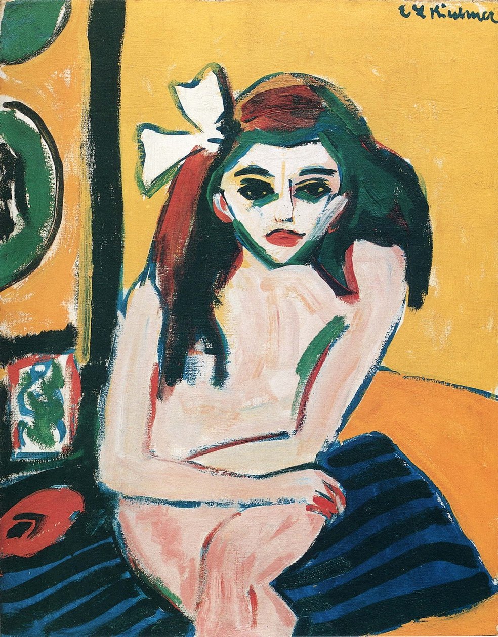 marzella by Ernst Ludwig Kirchner