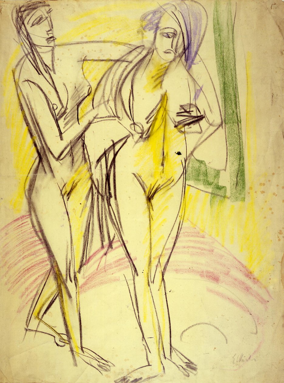 banyodan sonra by Ernst Ludwig Kirchner