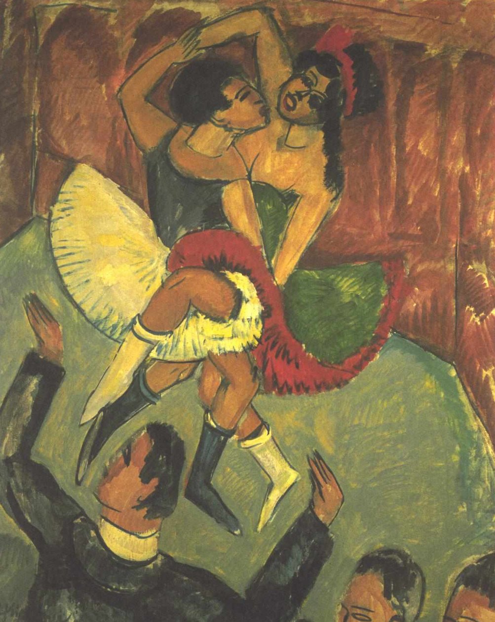 Negertanz by Ernst Ludwig Kirchner