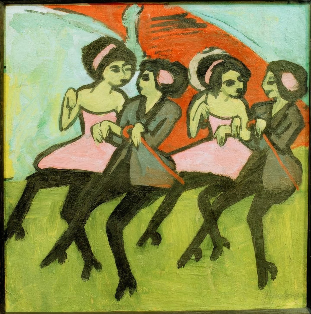 Panama şehri by Ernst Ludwig Kirchner