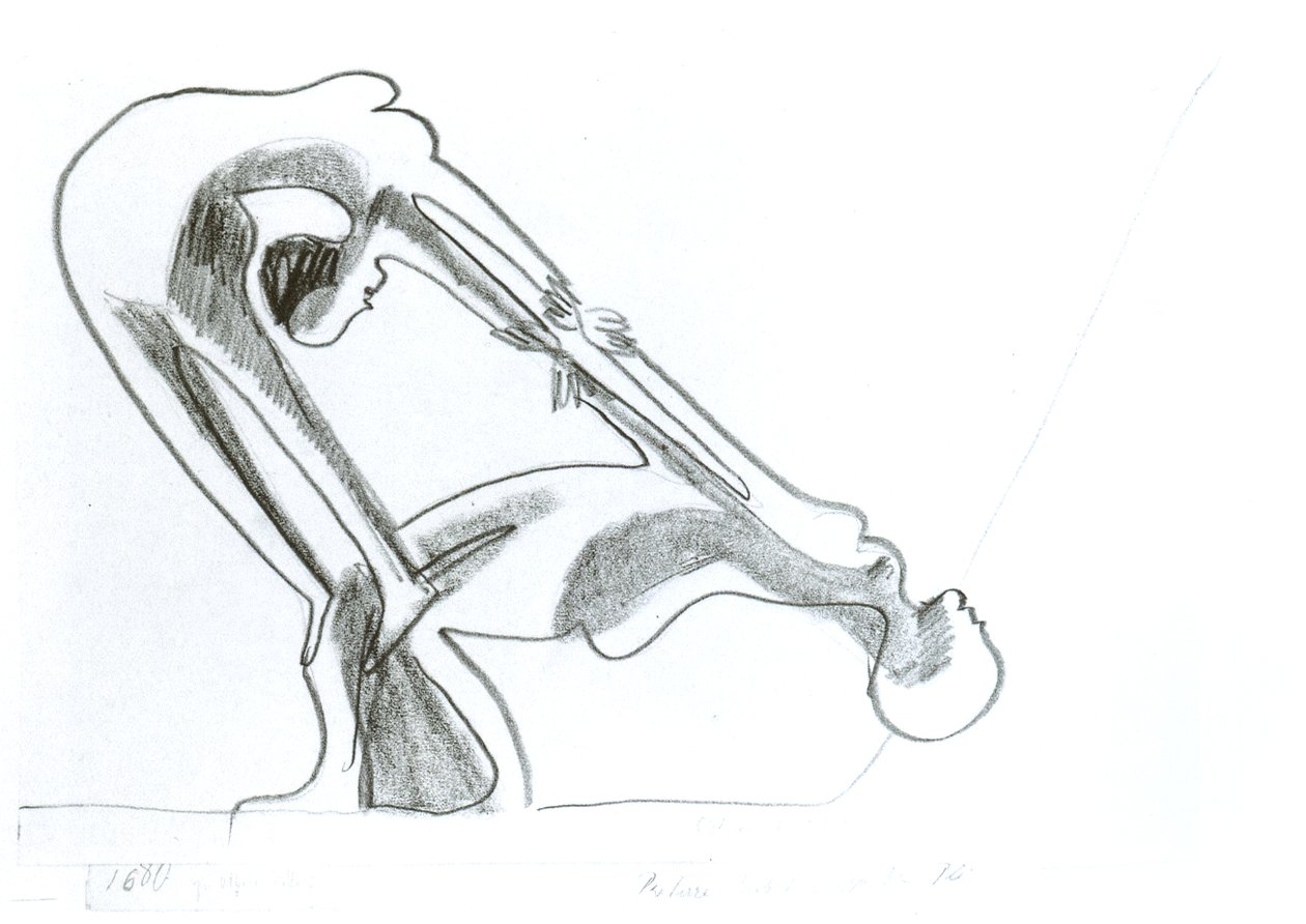 Zemin kat akrobat grubu by Ernst Ludwig Kirchner