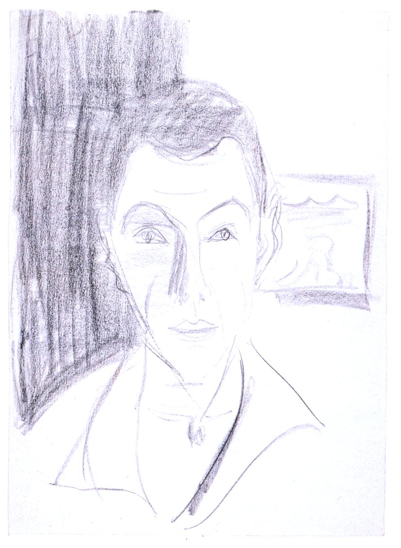 otoportre by Ernst Ludwig Kirchner