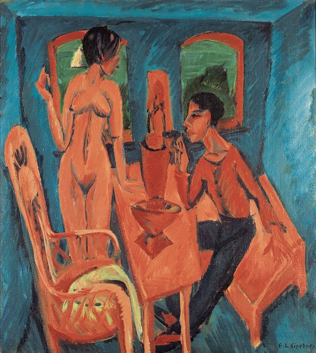 Kule Odası, Fehmarn by Ernst Ludwig Kirchner