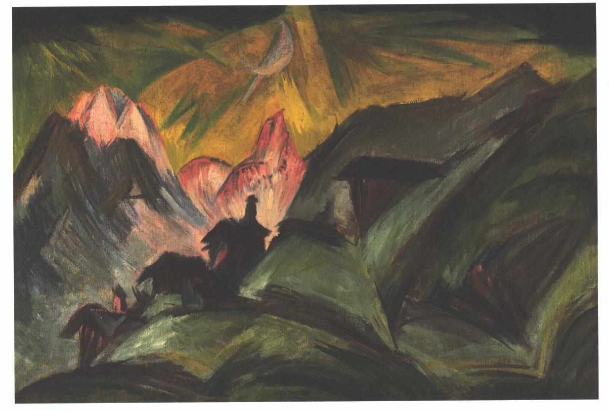 Bilinmeyen resim by Ernst Ludwig Kirchner