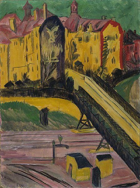 Pencereden Görünüm by Ernst Ludwig Kirchner