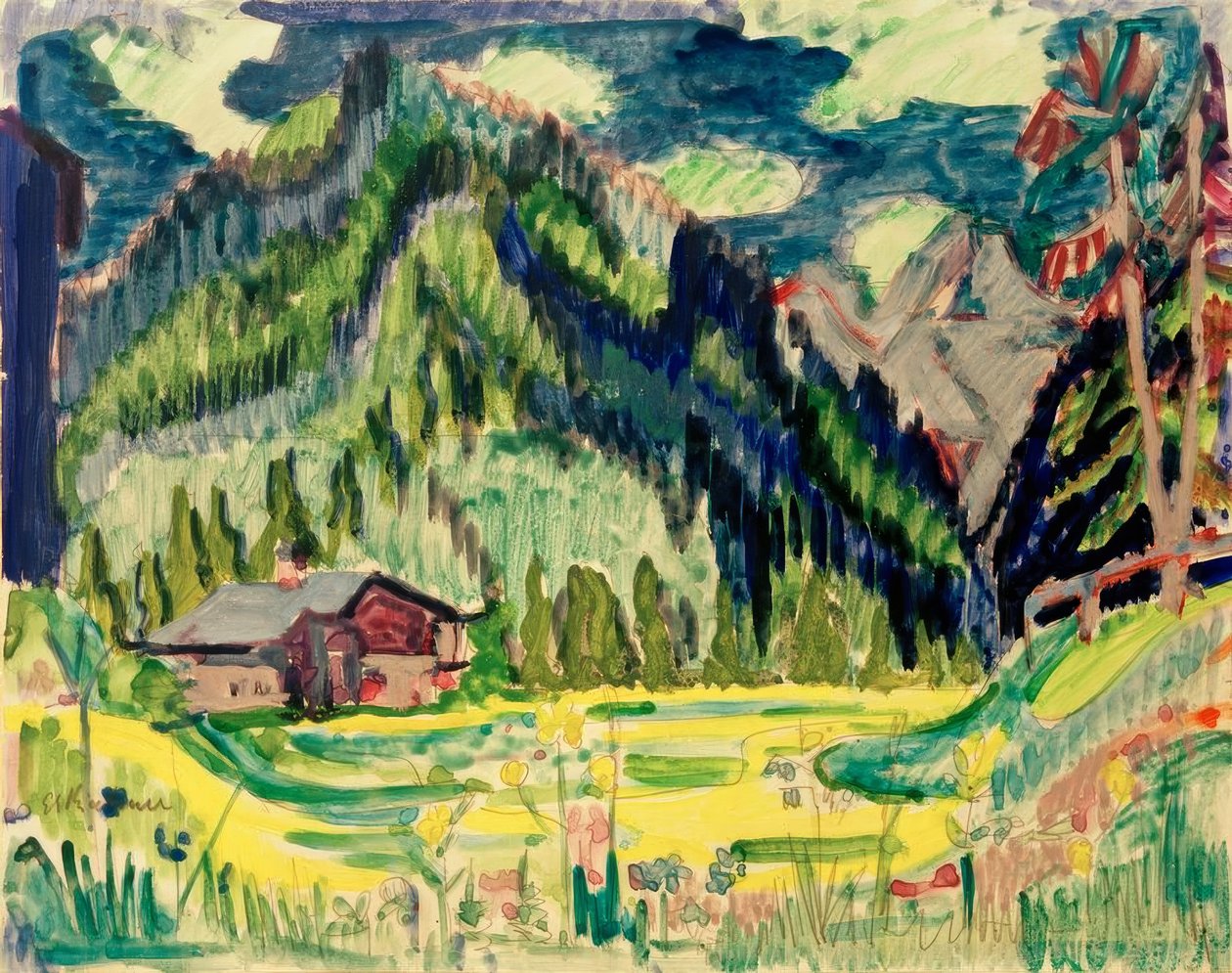 vahşi by Ernst Ludwig Kirchner