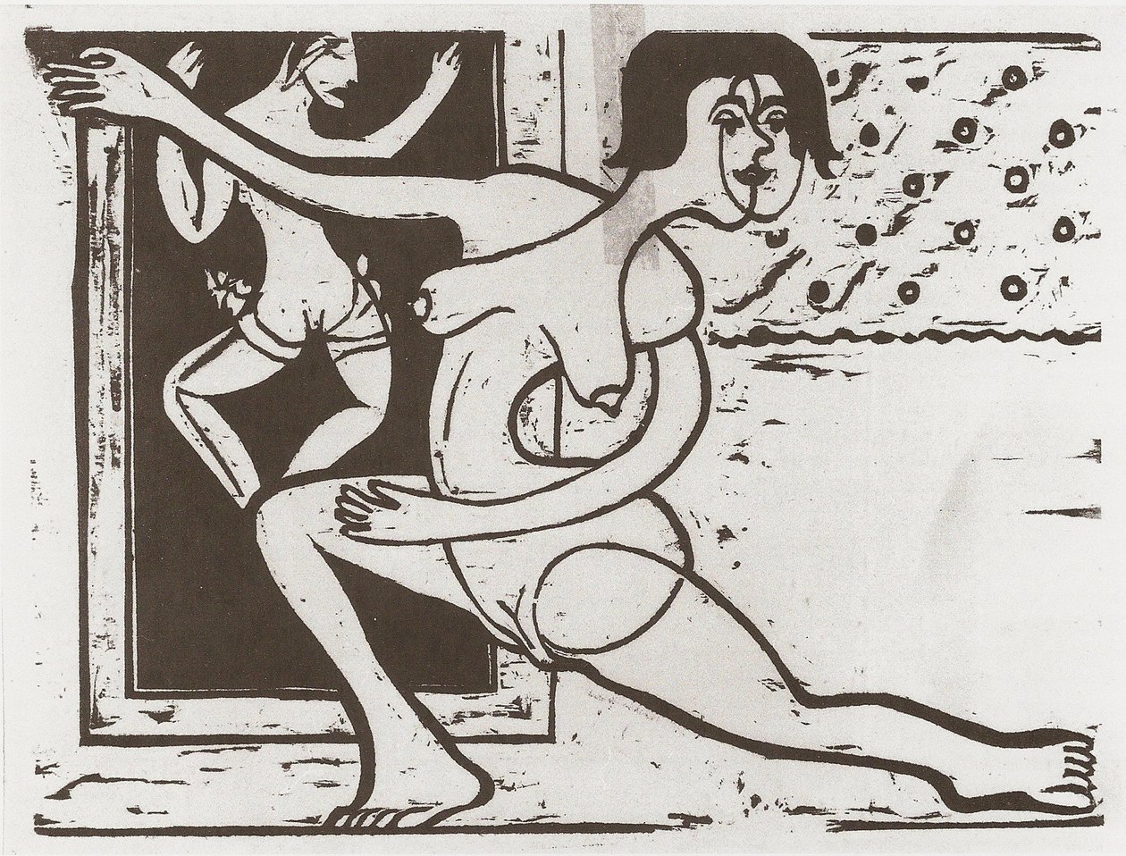 dansçı by Ernst Ludwig Kirchner