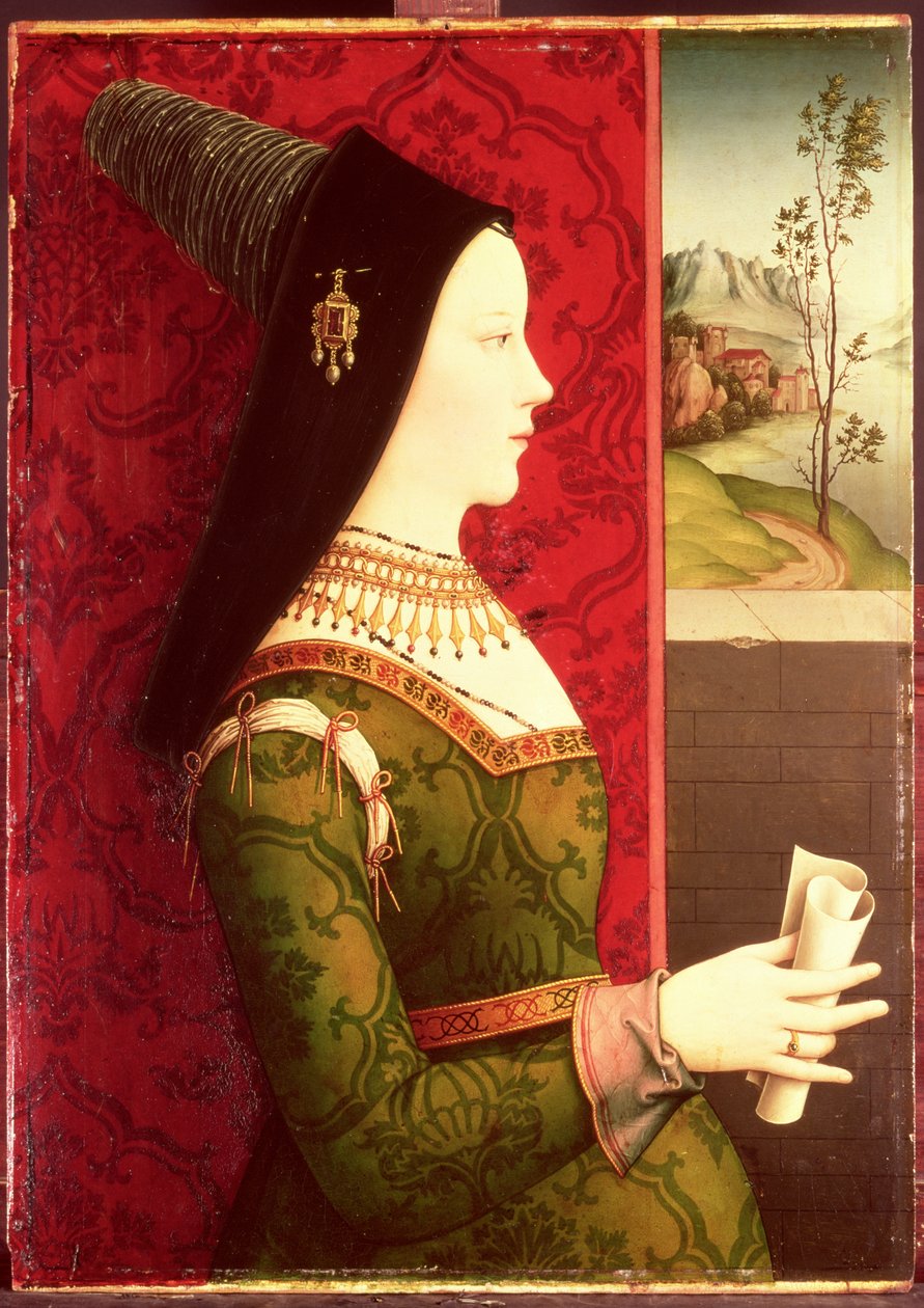 Burgundy Mary (1457-82) Burgonya Dükü Cesur Charles