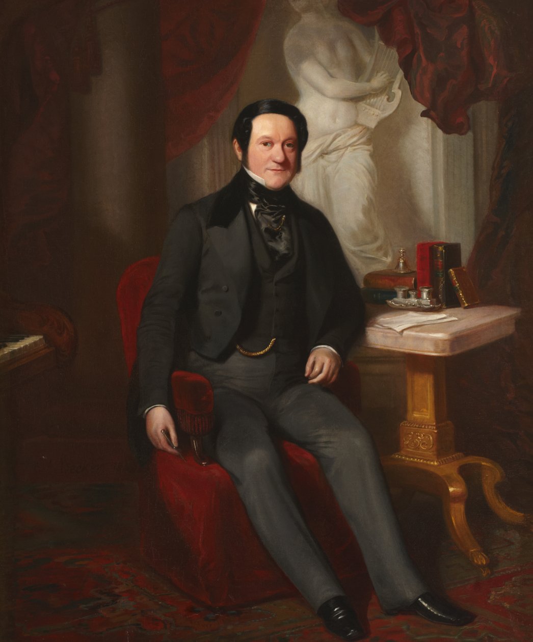 Domenico Francesco Maria Crivelli, 1849 by Ernst August Becker