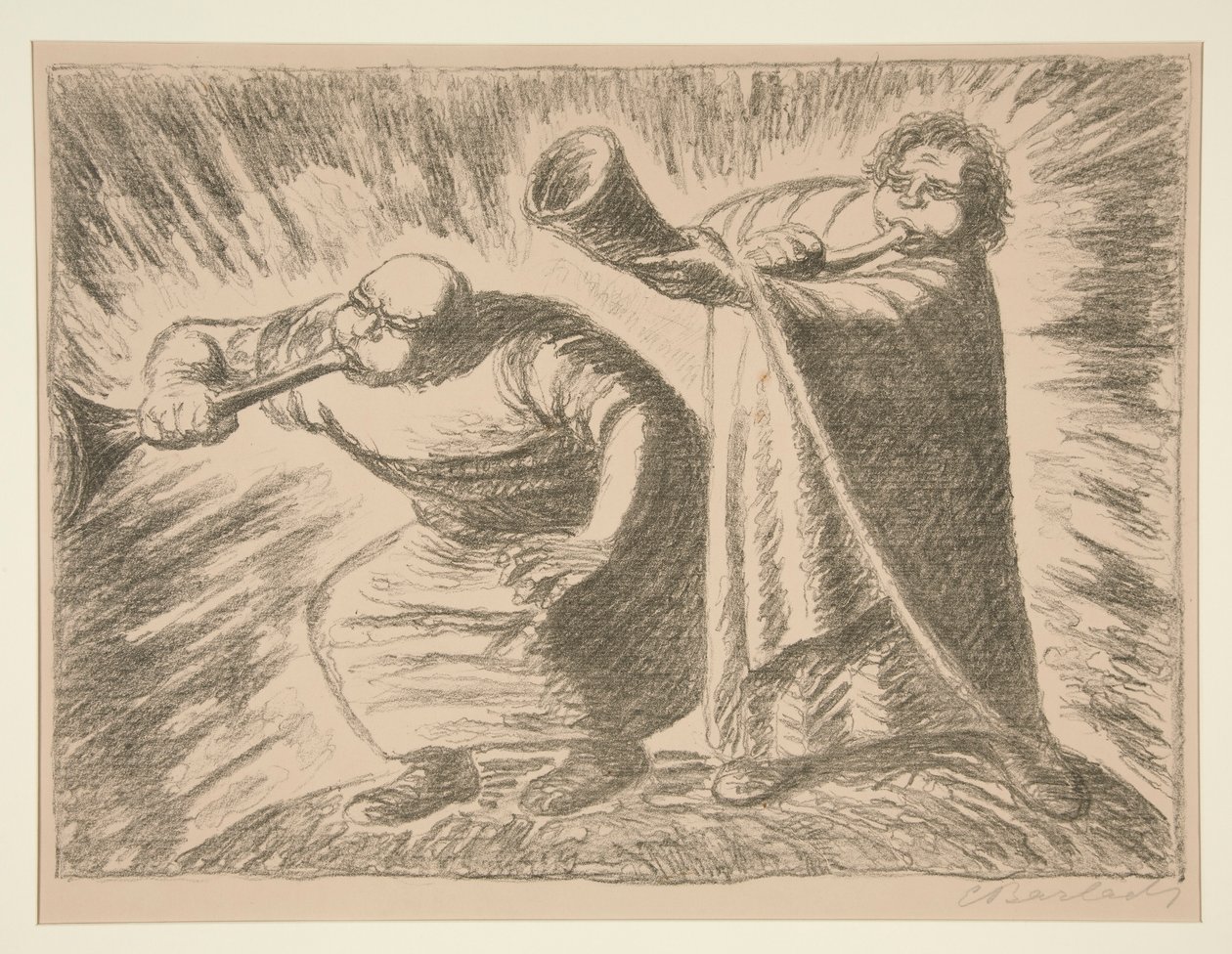 Yeni Gün by Ernst Barlach