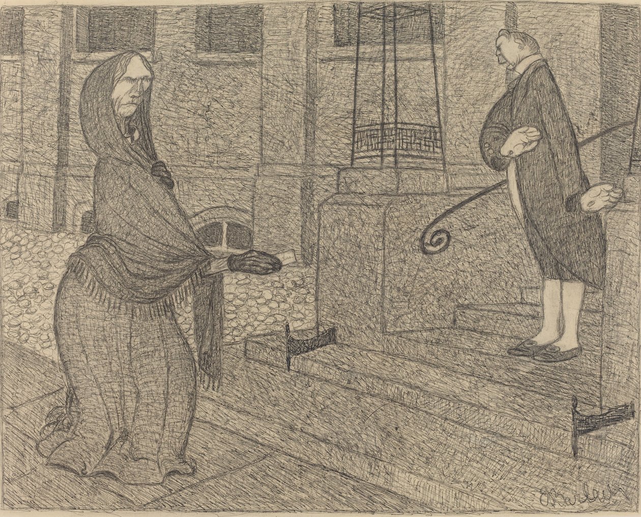 Yüksek sınıf by Ernst Barlach