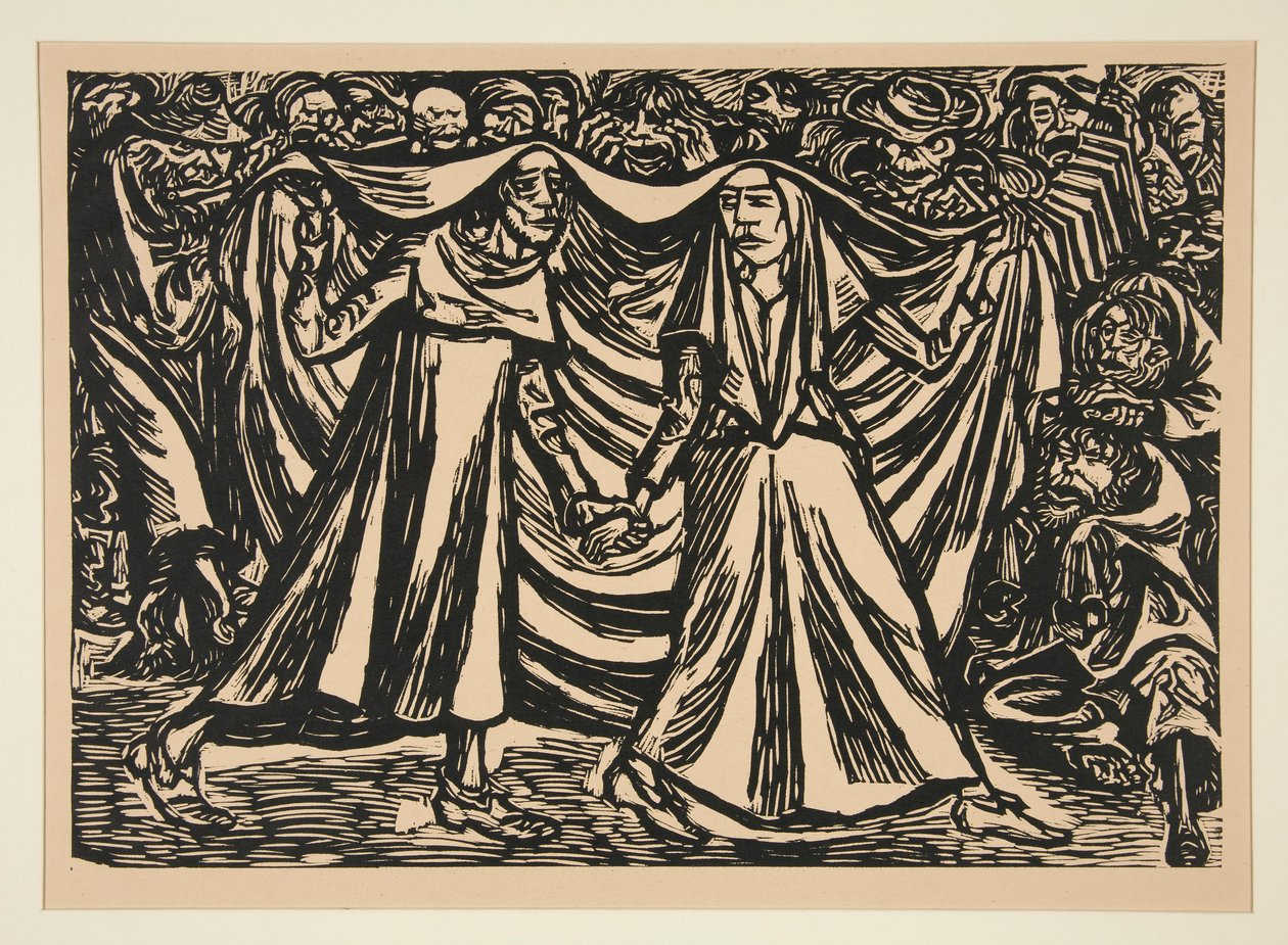 Totentanz II (Ölüm Dansı II) by Ernst Barlach