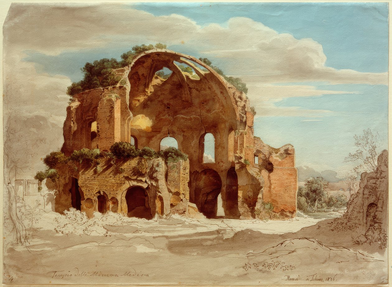 Minerva Medici Tapınağı by Ernst Fries