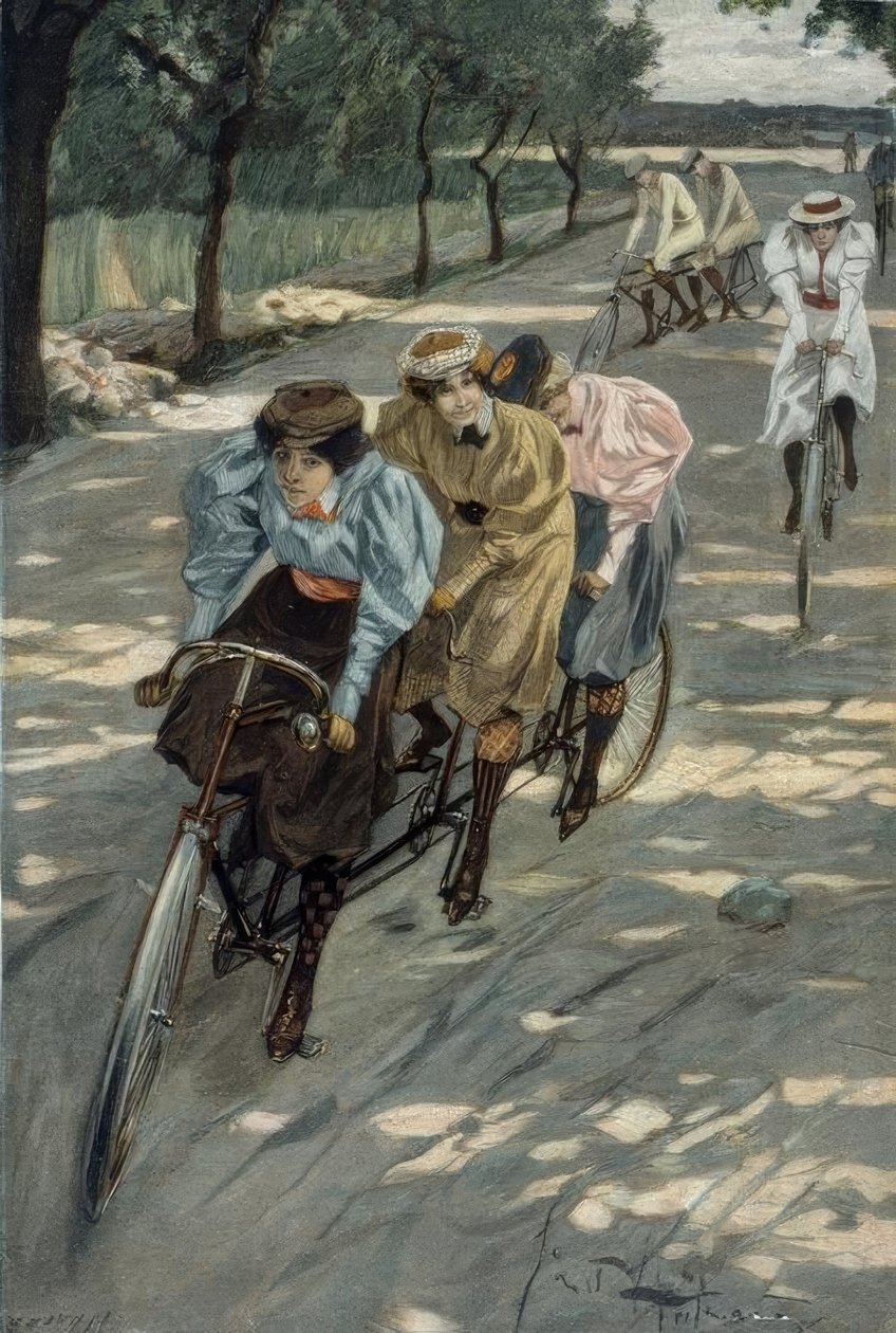 E. Heilemann, tandem sürücüsü by Ernst Heilemann