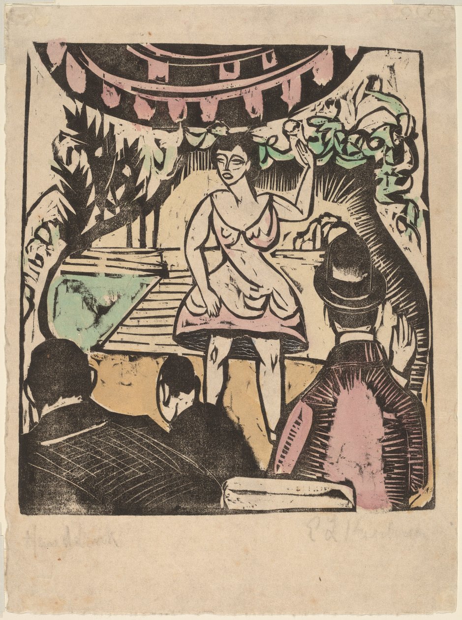 Singer ile Küçük Çeşit Yasası. by Ernst Ludwig Kirchner