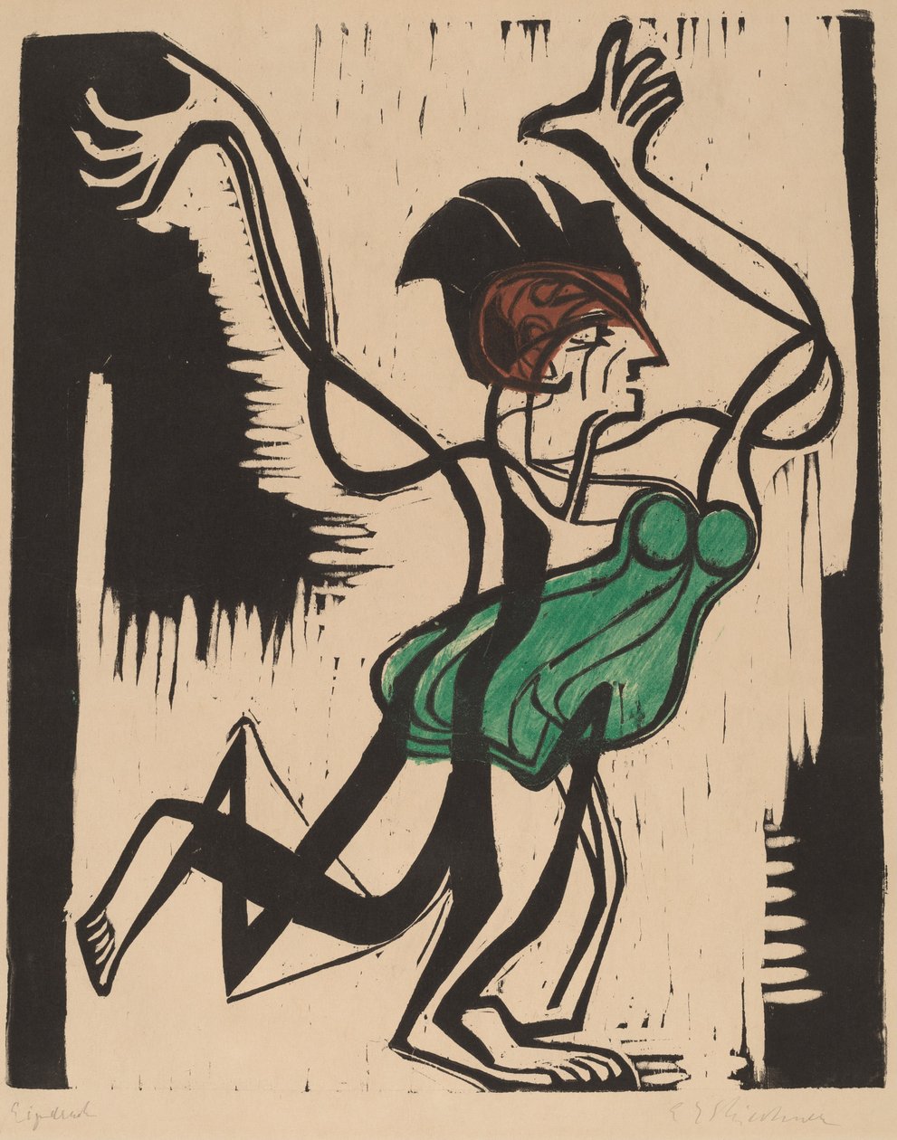 Paluca, 1930. by Ernst Ludwig Kirchner