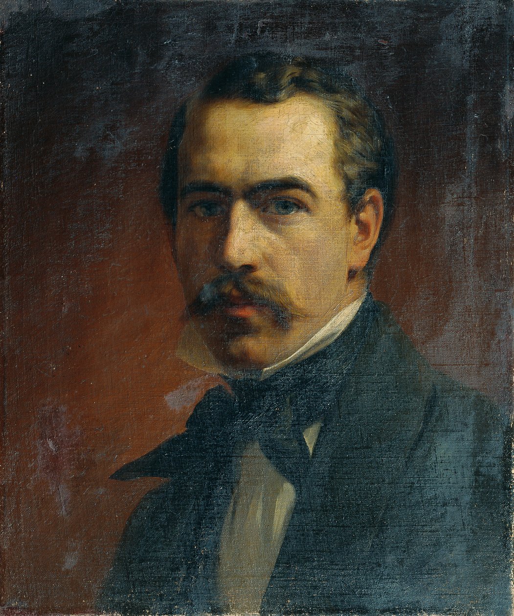 kendi kendine portre by Ernst Lafite