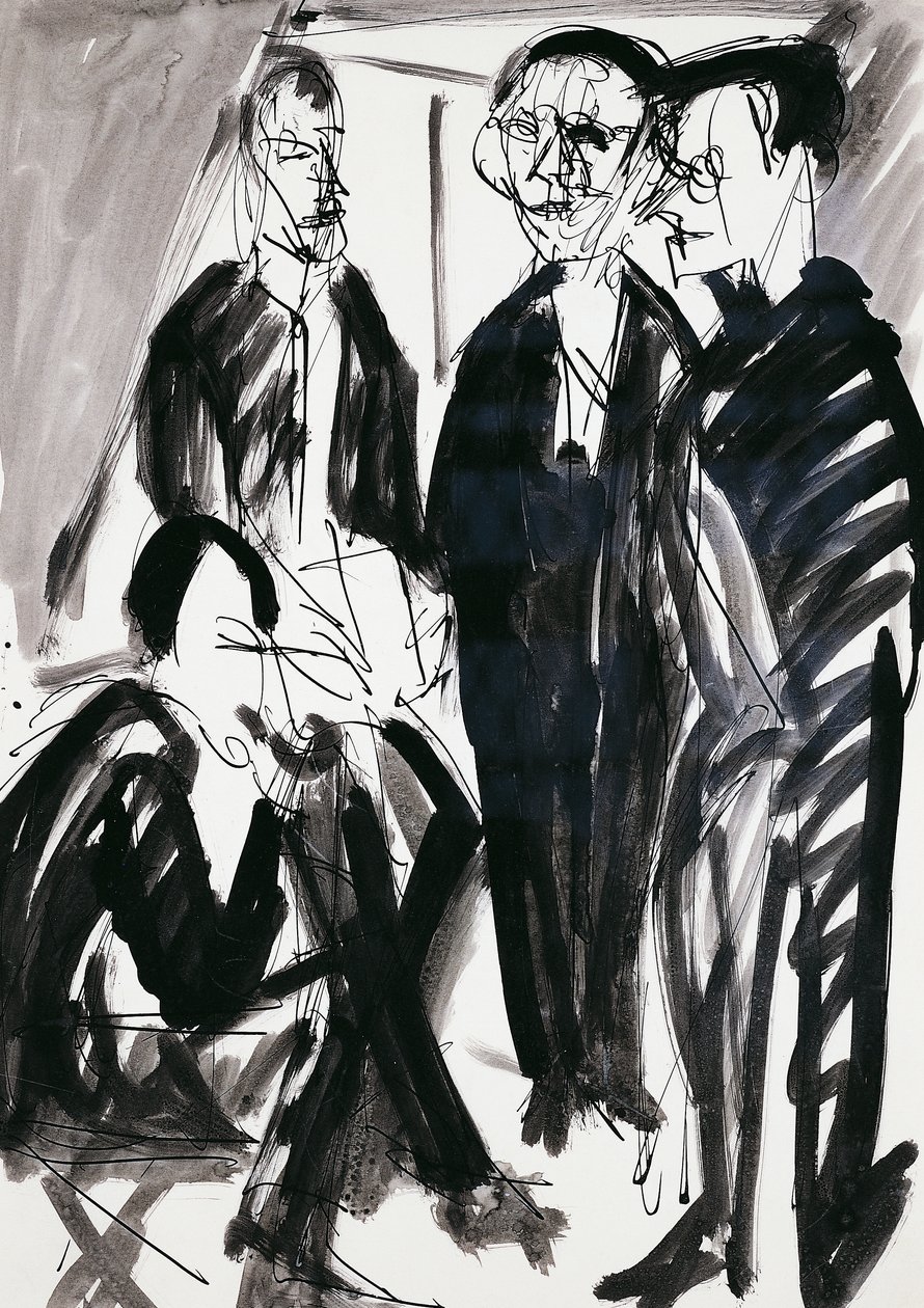 Ernst Ludwig Kirchner (1880-1938) tarafından Dresden