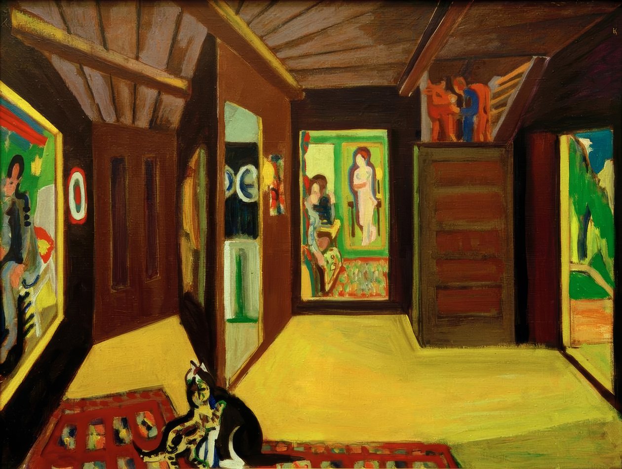 Bergatelier by Ernst Ludwig Kirchner
