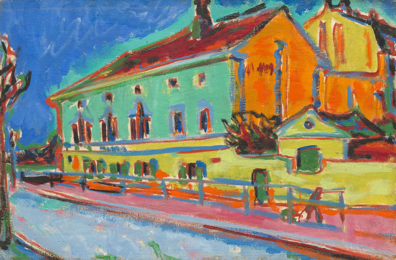 Bellevue Dans Salonu, 1909-10 by Ernst Ludwig Kirchner
