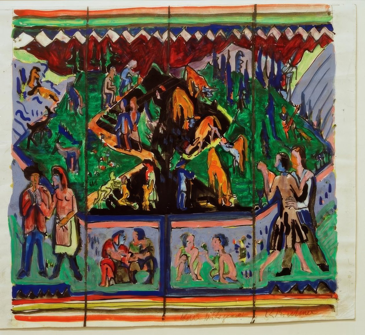 Yaşam by Ernst Ludwig Kirchner
