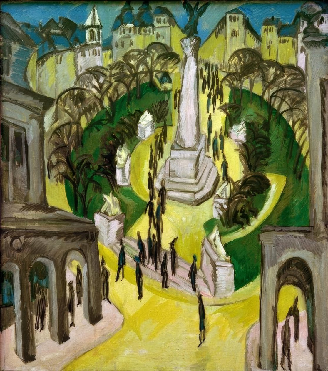 Kavşak by Ernst Ludwig Kirchner