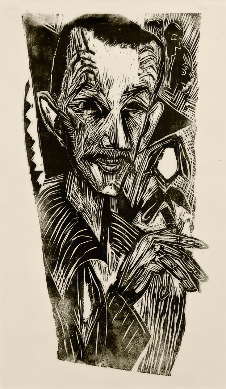 teosofist by Ernst Ludwig Kirchner