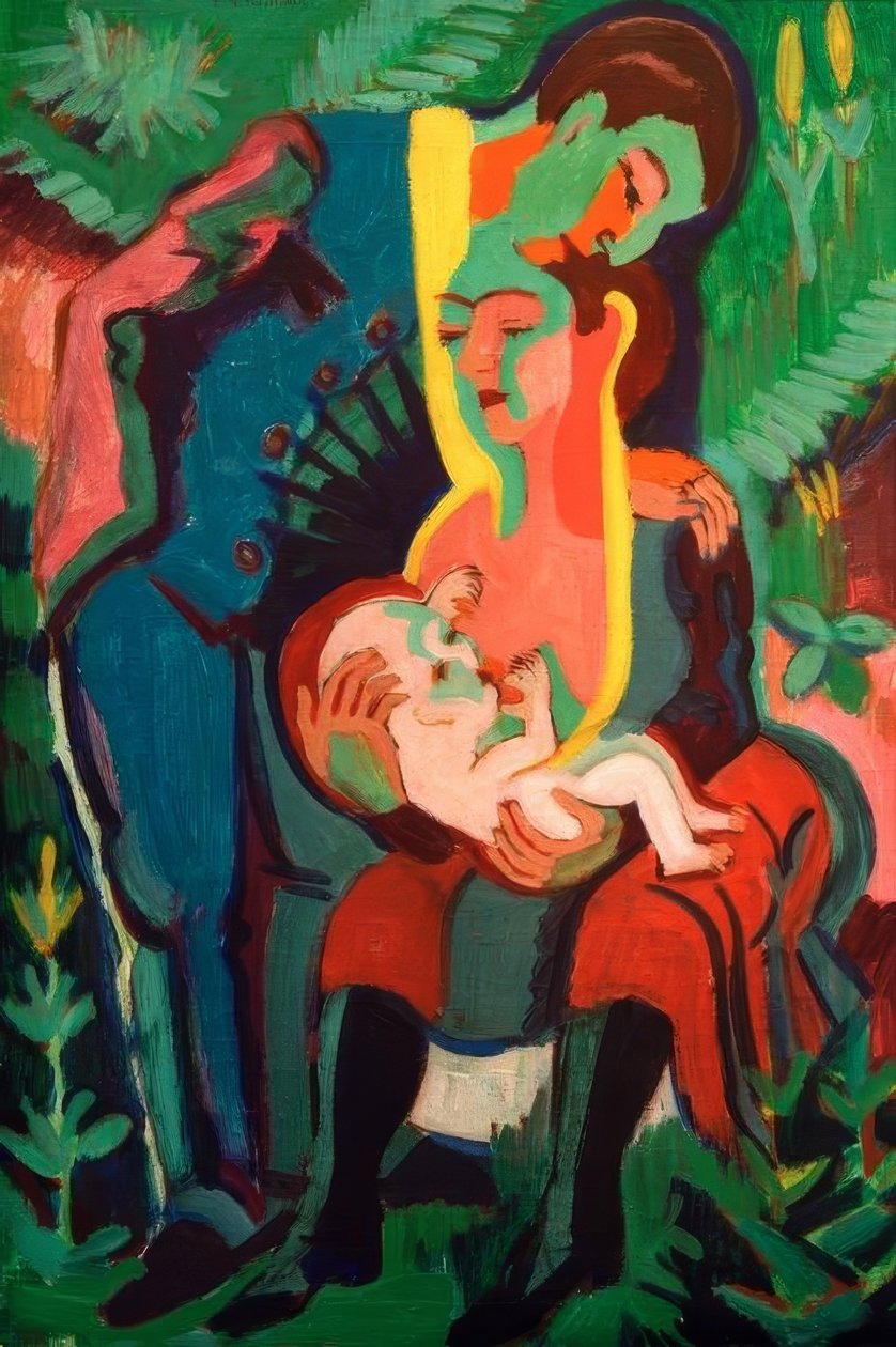 Aile by Ernst Ludwig Kirchner