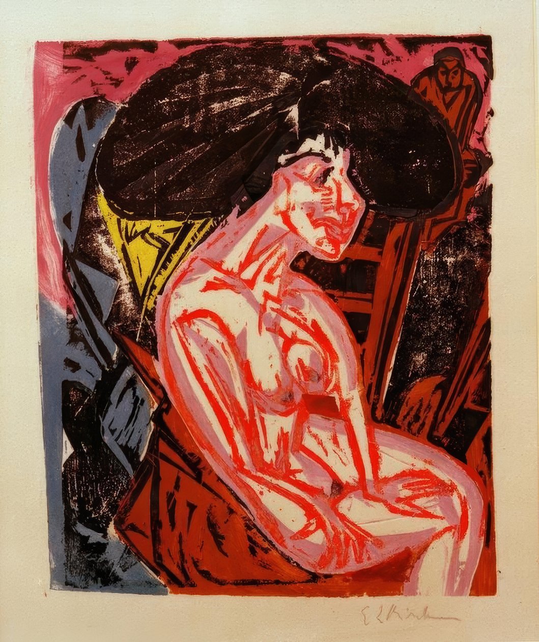 Sevgili by Ernst Ludwig Kirchner