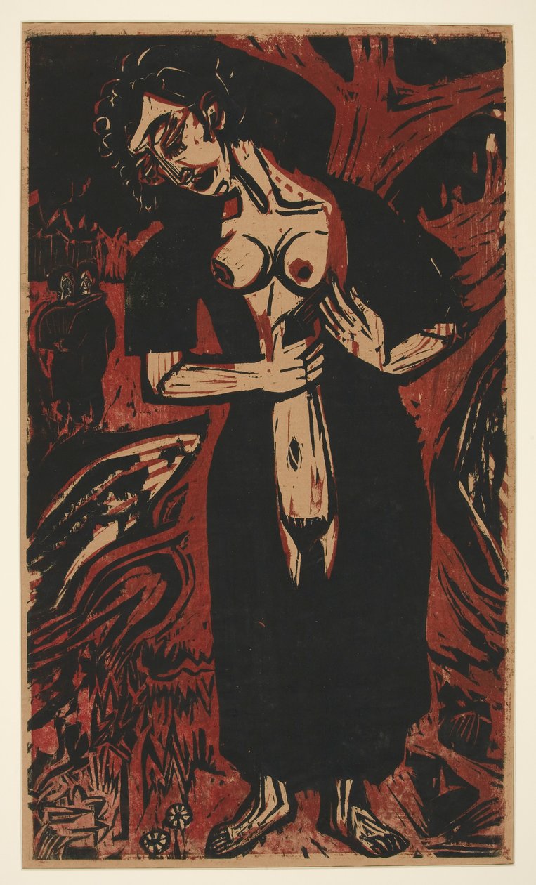 intihar by Ernst Ludwig Kirchner