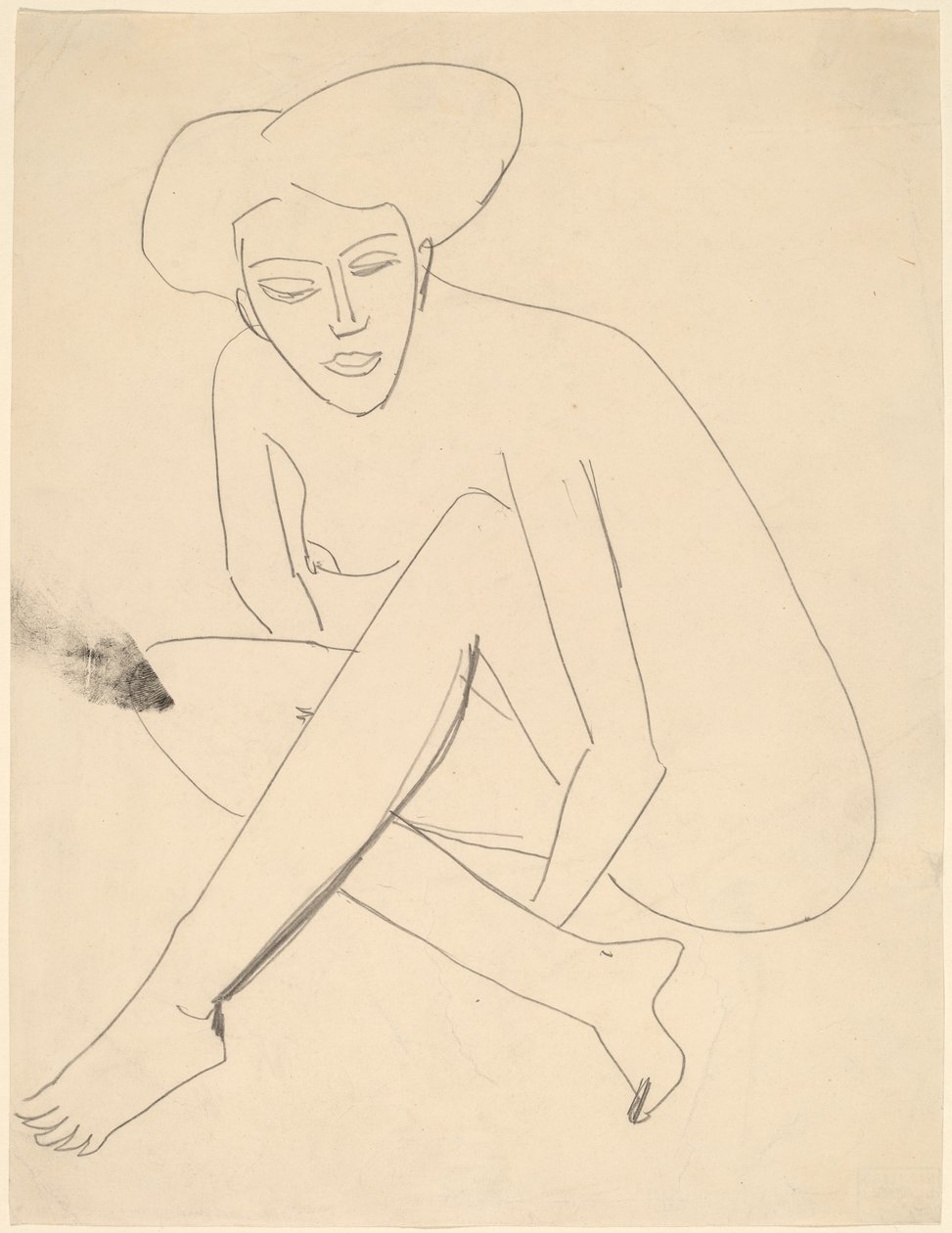 Dodo Oturan by Ernst Ludwig Kirchner